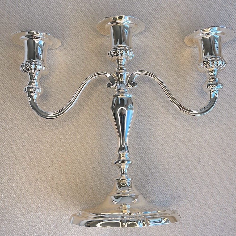 STUNNING TRI~CANDLE STICK